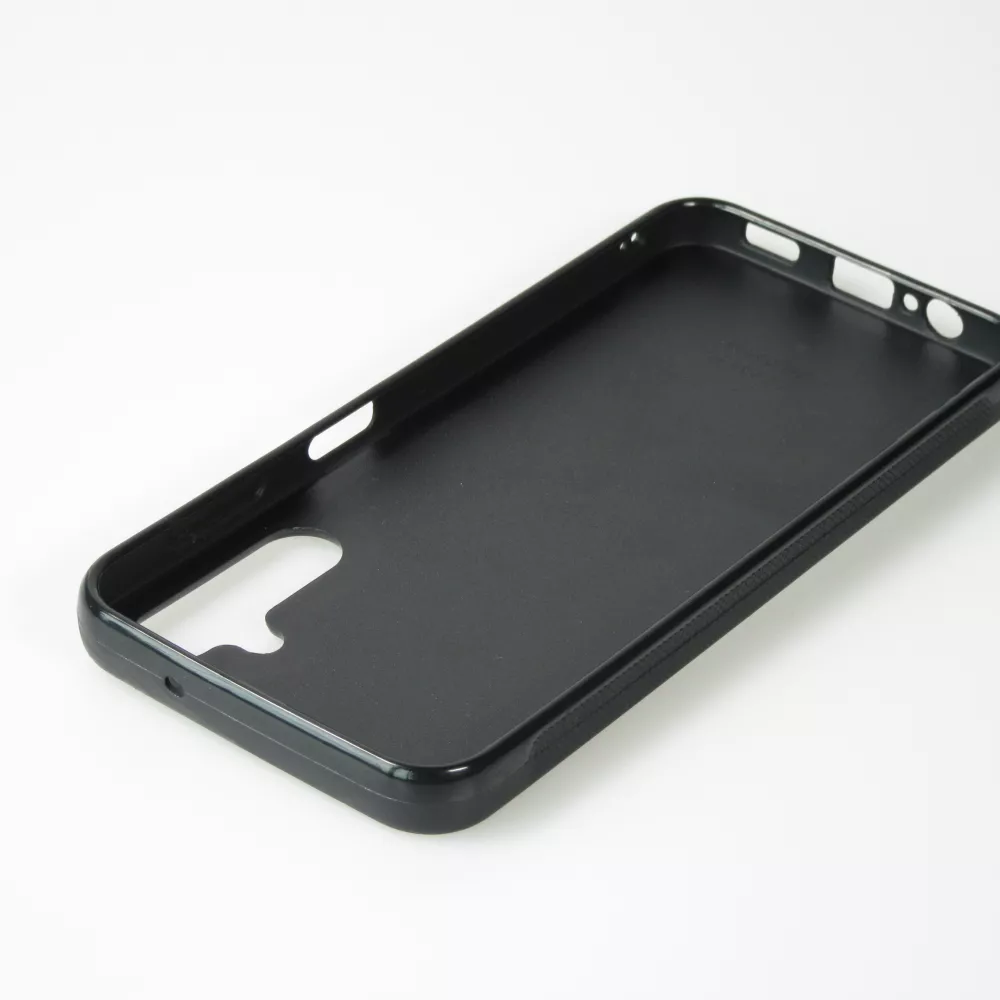 Samsung Galaxy A34 5G Case Hülle - Silikon schwarz Pferd majestätisch Strand