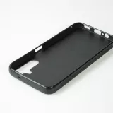 Samsung Galaxy A34 5G Case Hülle - Silikon schwarz Pferd majestätisch Strand