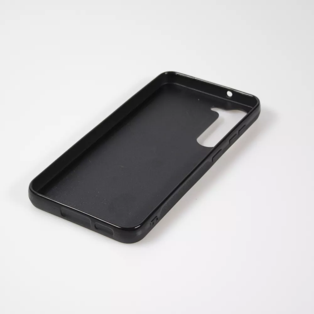 Samsung Galaxy S23 Case Hülle - Silikon schwarz Astrologie Widder