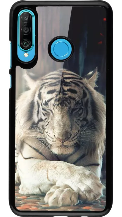 Coque Huawei P30 Lite - Zen Tiger