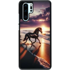 Huawei P30 Pro Case Hülle - Pferd majestätisch Strand