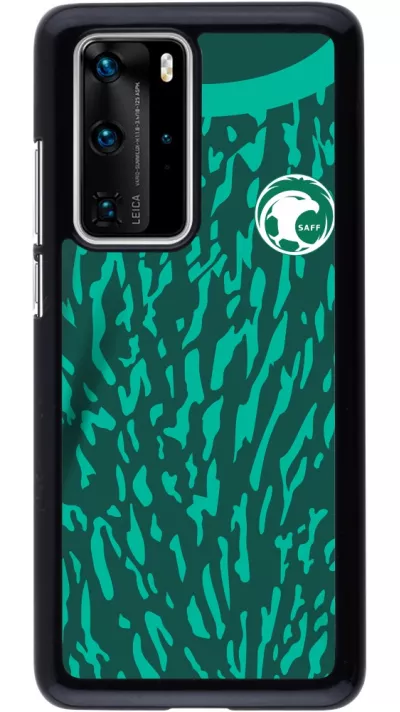 Huawei P40 Pro Case Hülle - Saudi-Arabien 2022 personalisierbares Fussballtrikot