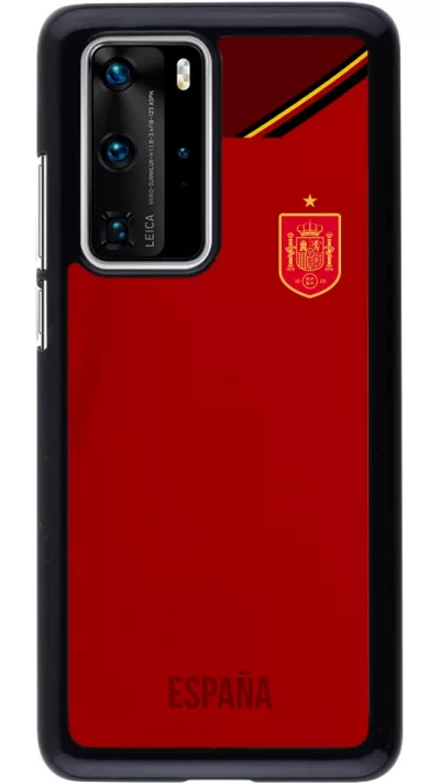 Huawei P40 Pro Case Hülle - Spanien 2022 personalisierbares Fußballtrikot