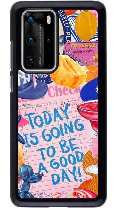 Huawei P40 Pro Case Hülle - Preppy Today is Going to be a good day