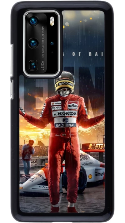 Huawei P40 Pro Case Hülle - Senna The King of Rain