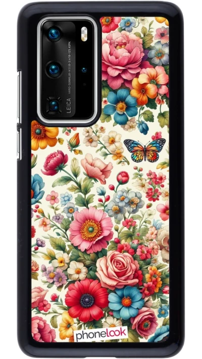 Huawei P40 Pro Case Hülle - Spring 25 fruehling bluetend