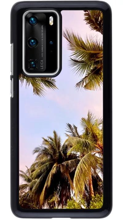 Huawei P40 Pro Case Hülle - Summer 2023 palm tree vibe
