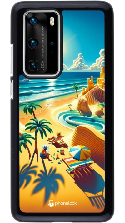 Huawei P40 Pro Case Hülle - Sonnenuntergang Brise