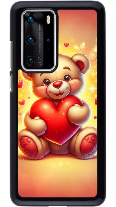 Huawei P40 Pro Case Hülle - Valentin 2024 Teddy Liebe