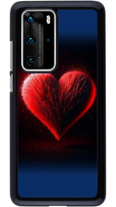 Huawei P40 Pro Case Hülle - Valentin 2025 rotes Herz