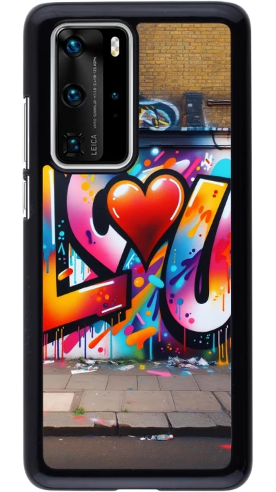 Huawei P40 Pro Case Hülle - Valentin 2025 Liebe U Tag