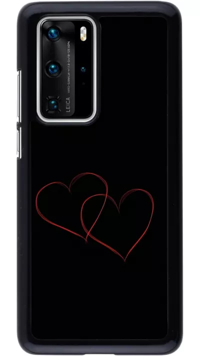Huawei P40 Pro Case Hülle - Valentine 2023 attached heart