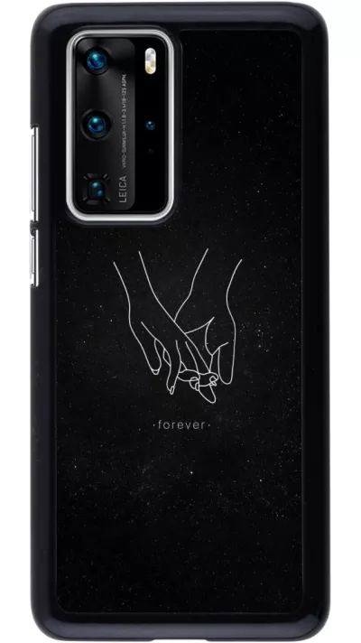 Huawei P40 Pro Case Hülle - Valentine 2023 hands forever