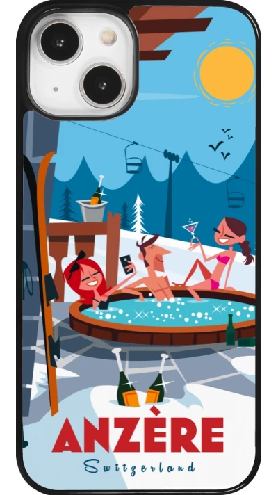 Coque iPhone 14 - Anzère Mountain Jacuzzi