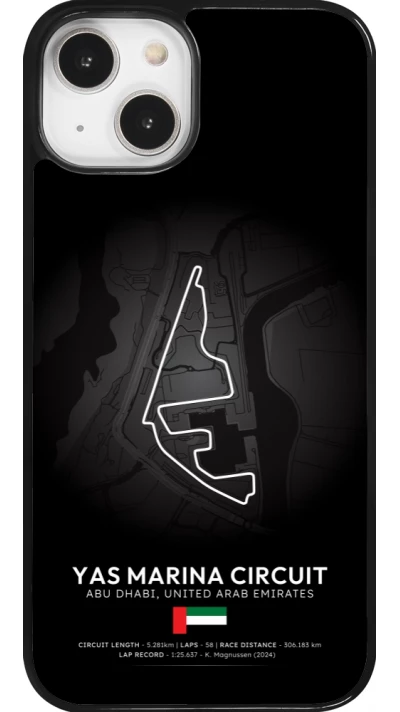 Coque iPhone 14 - F1 Track 2025 Abu Dhabi