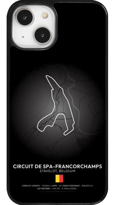 Coque iPhone 14 - F1 Track 2025 Belgium