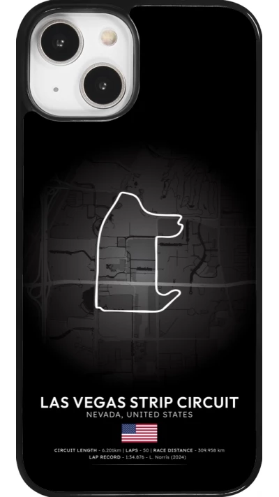 Coque iPhone 14 - F1 Track 2025 Las Vegas