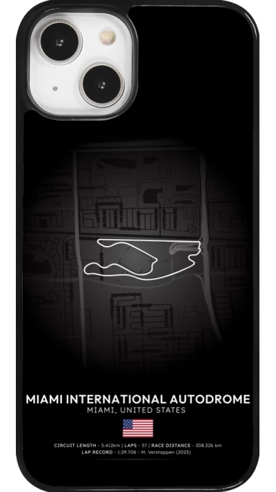 Coque iPhone 14 - F1 Track 2025 Miami
