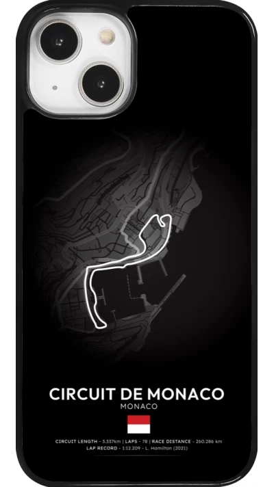 Coque iPhone 14 - F1 Track 2025 Monaco