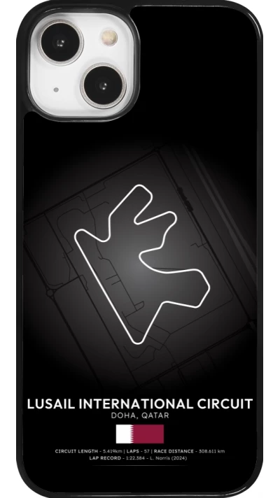 Coque iPhone 14 - F1 Track 2025 Qatar