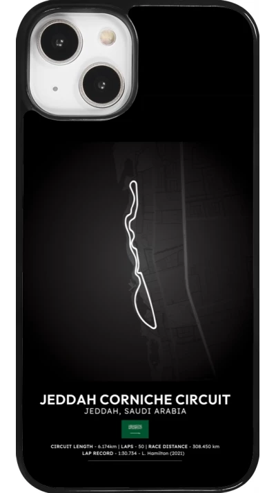 Coque iPhone 14 - F1 Track 2025 Saudi Arabia