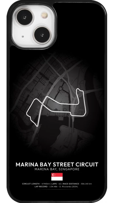Coque iPhone 14 - F1 Track 2025 Singapore