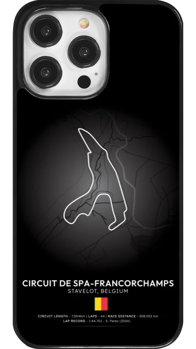 Coque iPhone 14 Pro Max - F1 Track 2025 Belgium