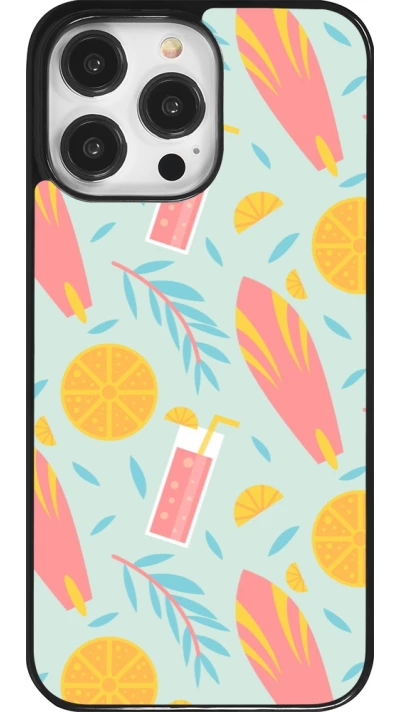 iPhone 14 Pro Max Case Hülle - Summer 2025 Pattern citron