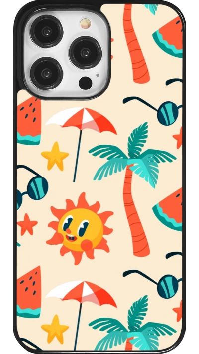 iPhone 14 Pro Max Case Hülle - Summer 2025 Pattern soleil