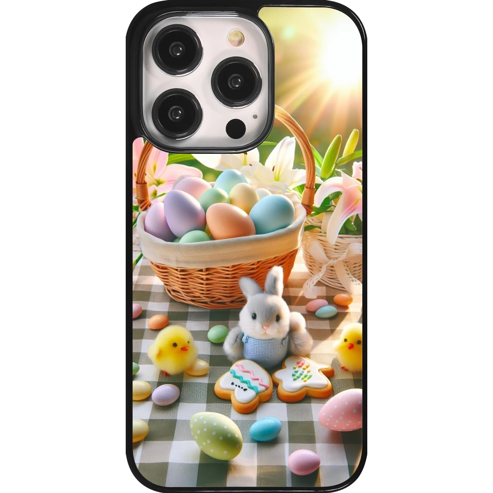 iPhone 14 Pro Case Hülle - Ostern 2025 Osterkorb