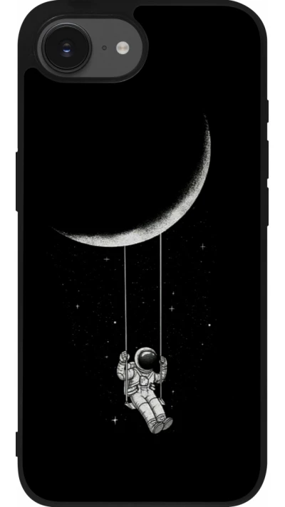 iPhone 16e Case Hülle - Silikon schwarz Astro balançoire