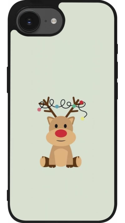 iPhone 16e Case Hülle - Silikon schwarz Christmas 22 baby reindeer
