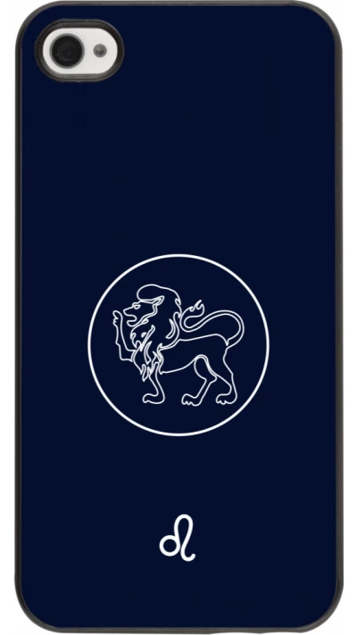 Coque iPhone 4/4s - Astrologie Lion