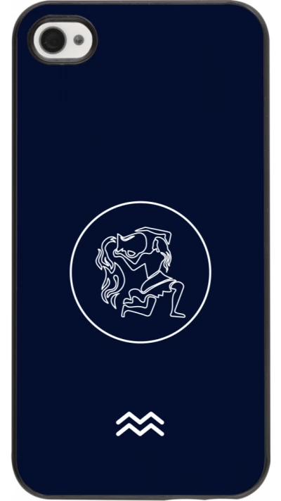 Coque iPhone 4/4s - Astrologie Verseau