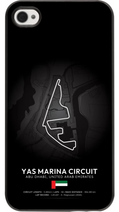 Coque iPhone 4/4s - F1 Track 2025 Abu Dhabi
