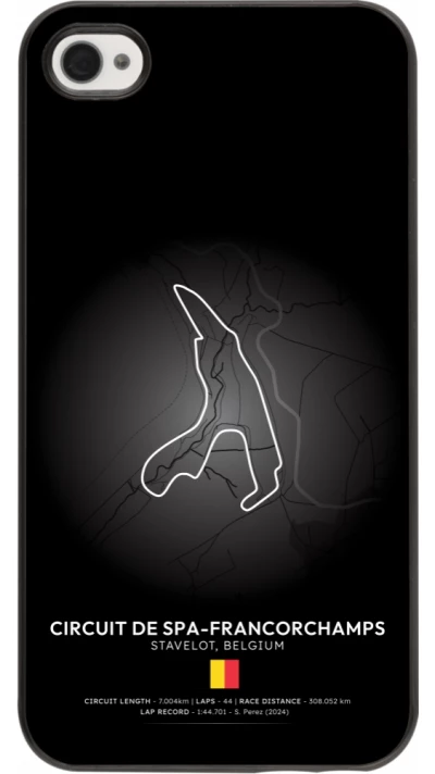 Coque iPhone 4/4s - F1 Track 2025 Belgium