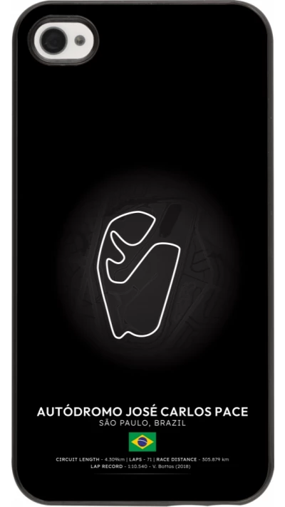 Coque iPhone 4/4s - F1 Track 2025 Brazil