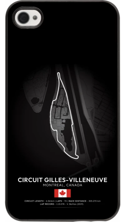 Coque iPhone 4/4s - F1 Track 2025 Canada