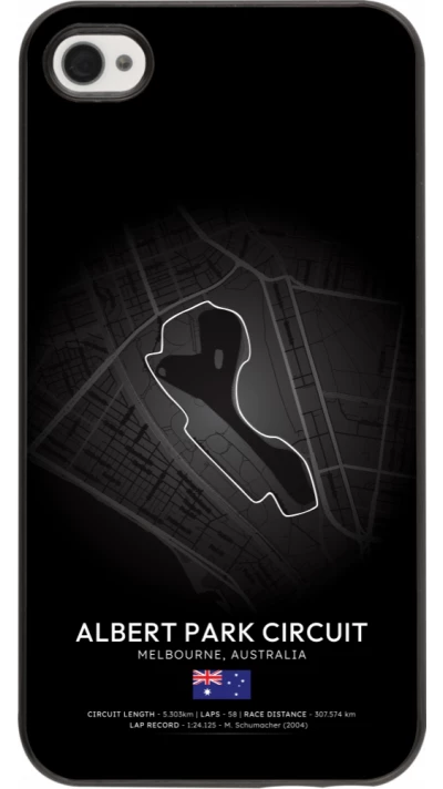 Coque iPhone 4/4s - F1 Track 2025 Melbourne