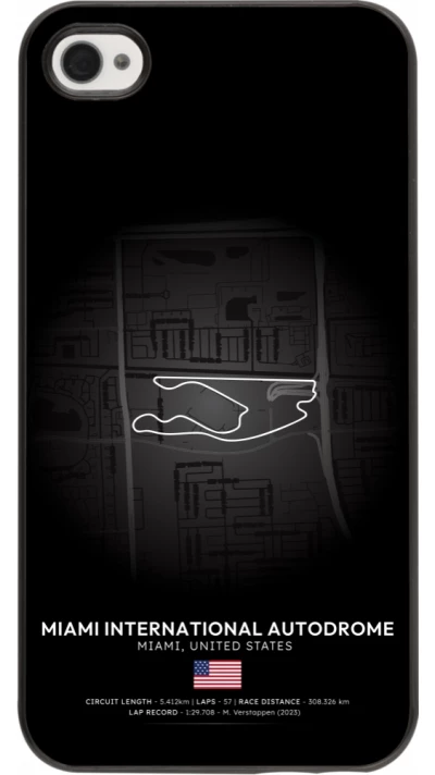 Coque iPhone 4/4s - F1 Track 2025 Miami