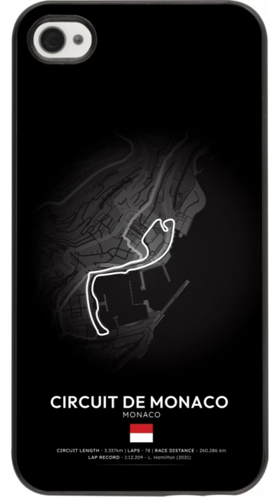 Coque iPhone 4/4s - F1 Track 2025 Monaco
