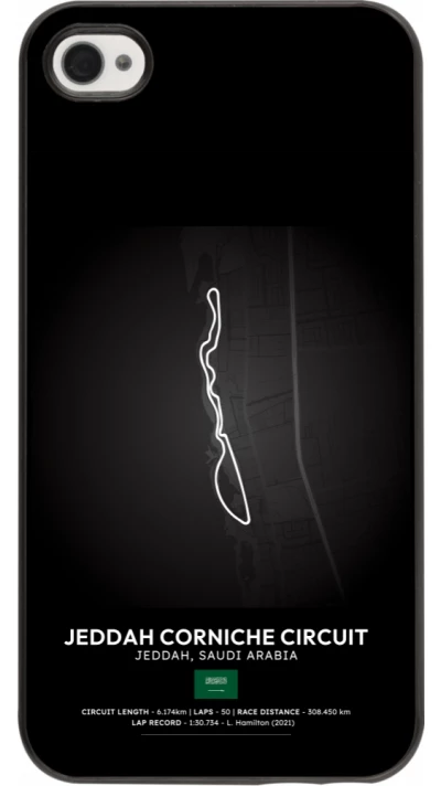 Coque iPhone 4/4s - F1 Track 2025 Saudi Arabia