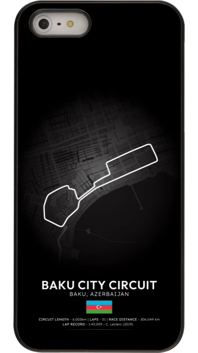 Coque iPhone 5/5s / SE (2016) - F1 Track 2025 Azerbaijan