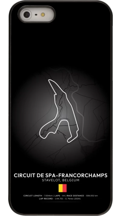 Coque iPhone 5/5s / SE (2016) - F1 Track 2025 Belgium