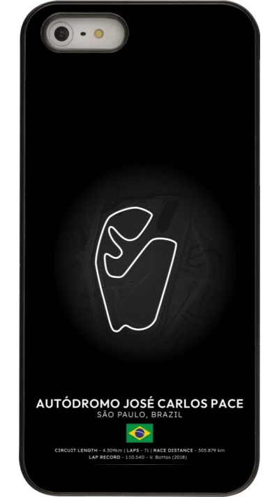 Coque iPhone 5/5s / SE (2016) - F1 Track 2025 Brazil