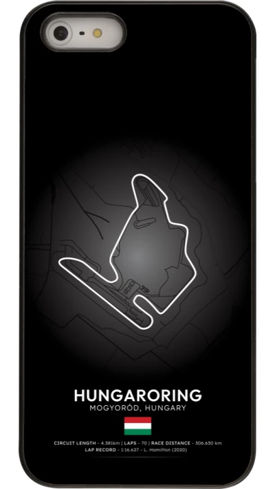 Coque iPhone 5/5s / SE (2016) - F1 Track 2025 Hungary