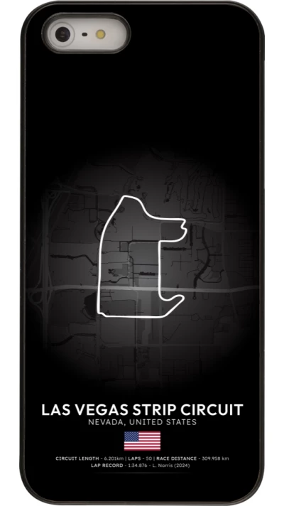 Coque iPhone 5/5s / SE (2016) - F1 Track 2025 Las Vegas
