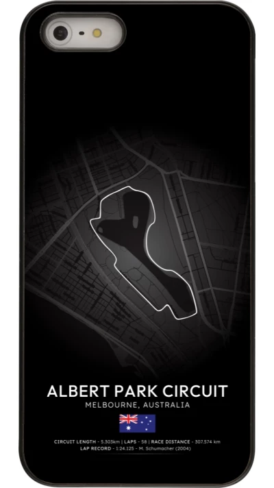 Coque iPhone 5/5s / SE (2016) - F1 Track 2025 Melbourne