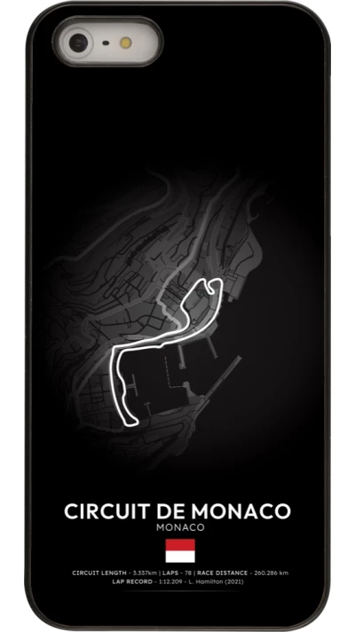 Coque iPhone 5/5s / SE (2016) - F1 Track 2025 Monaco