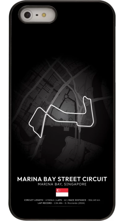 Coque iPhone 5/5s / SE (2016) - F1 Track 2025 Singapore